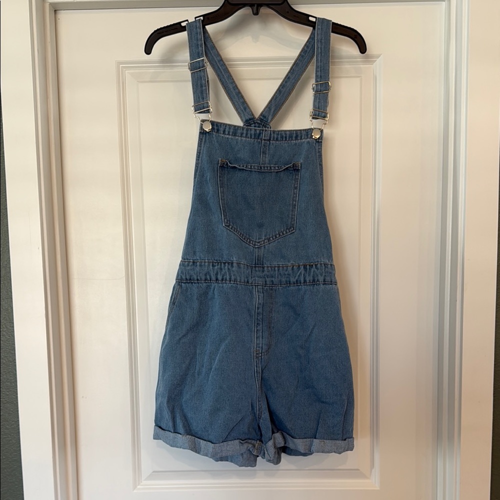 Blue Denim Overalls